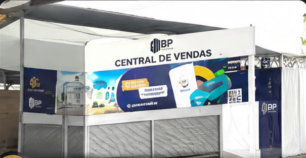 Stand de vendas · Águas Lindas de Goiás