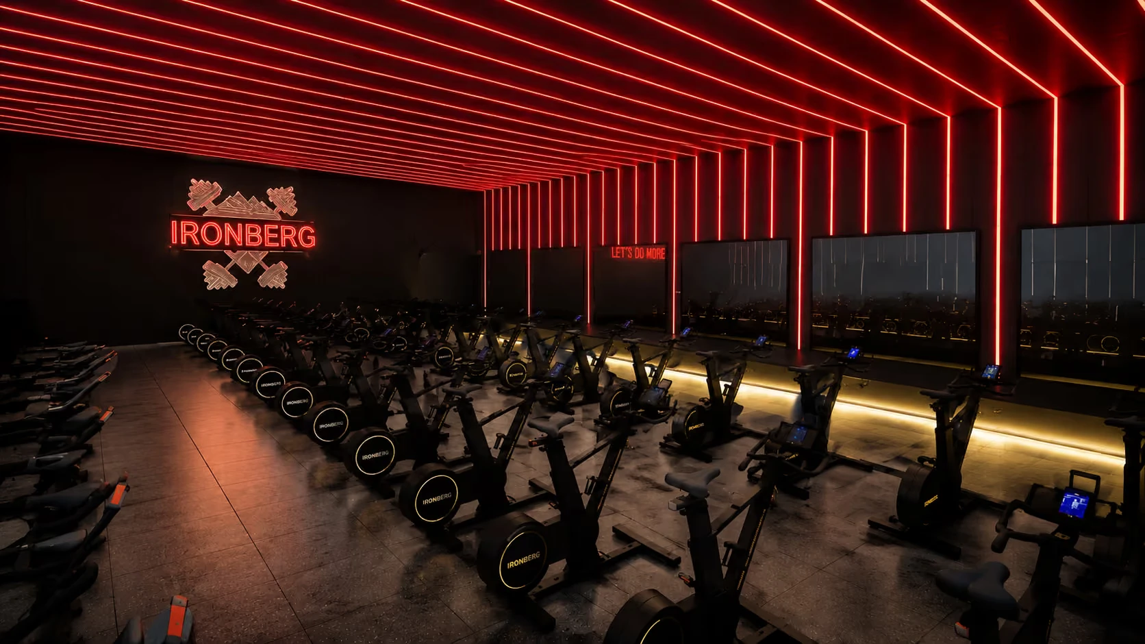 Estrutura de treinamento da Ironberg