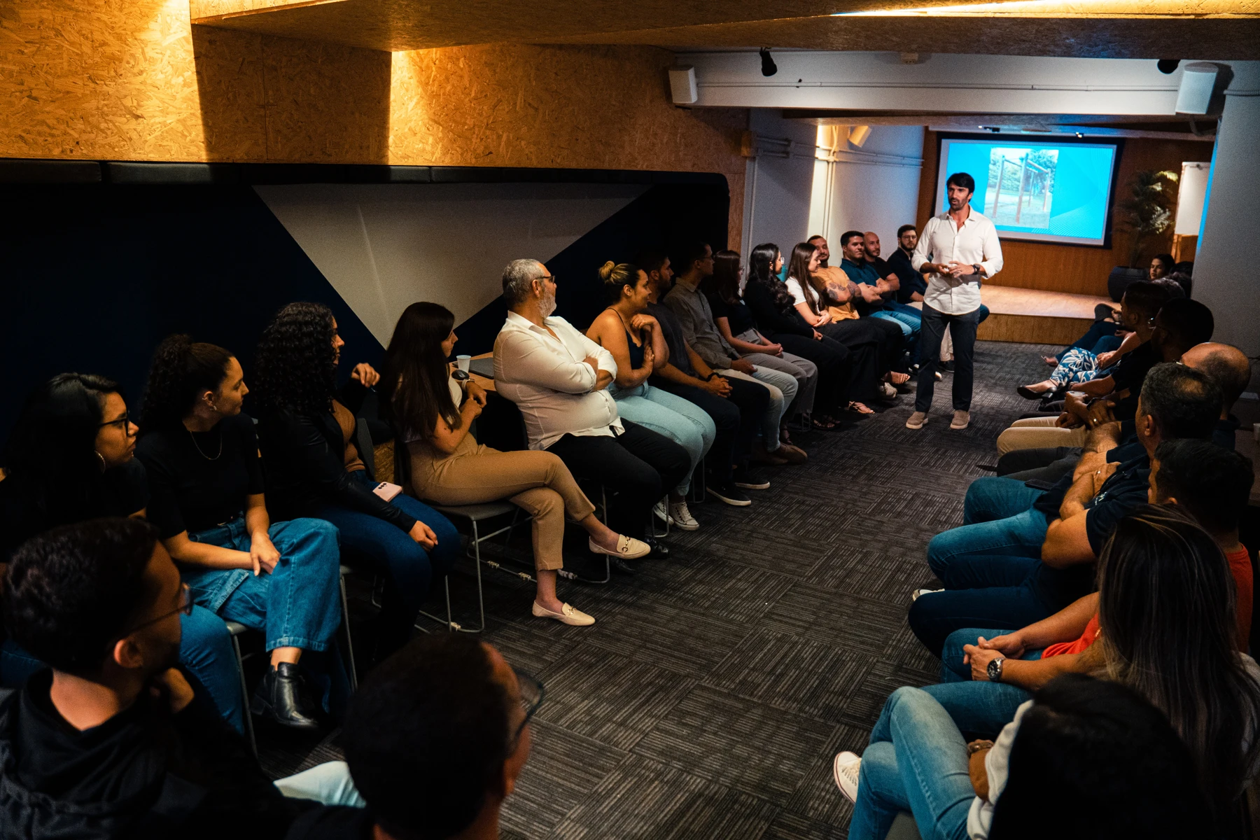 Encontro de equipe do grupo